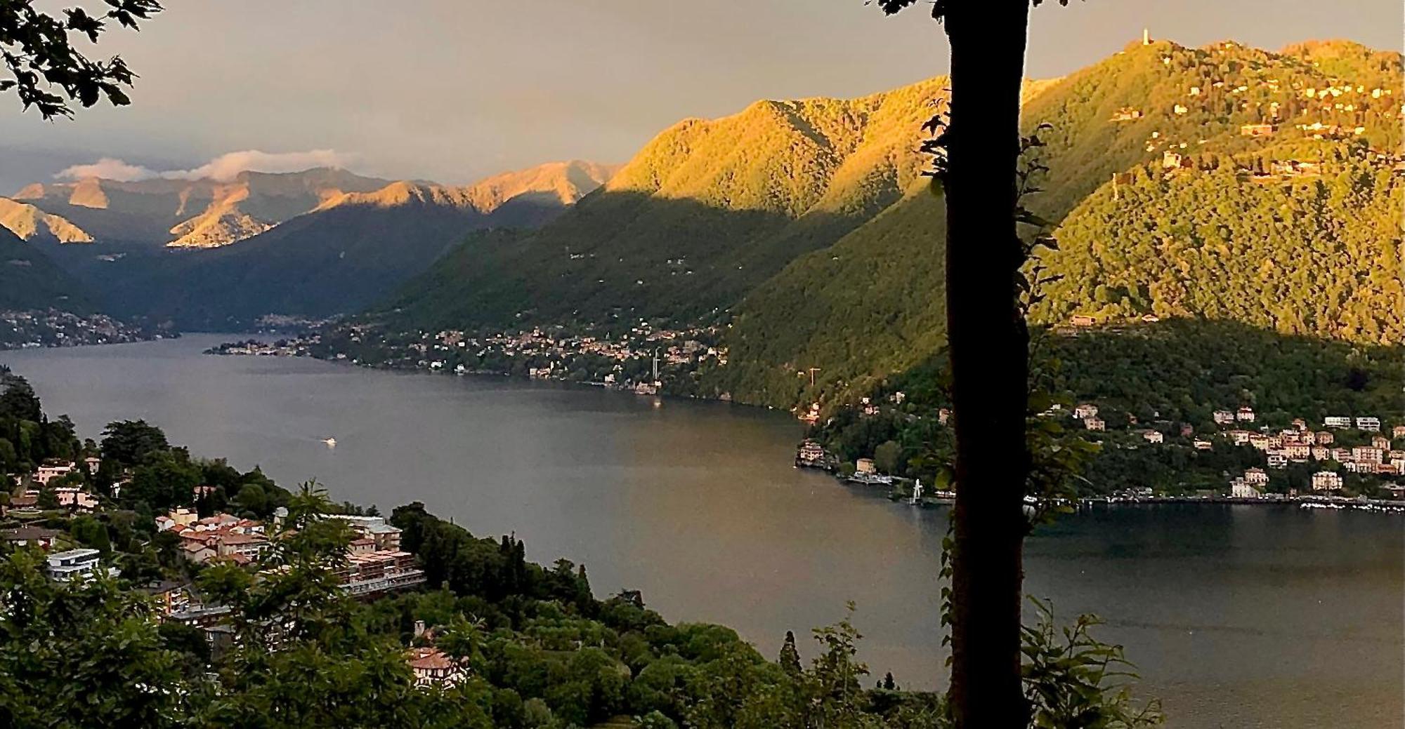Villa Corti Lakeview Como Luaran gambar